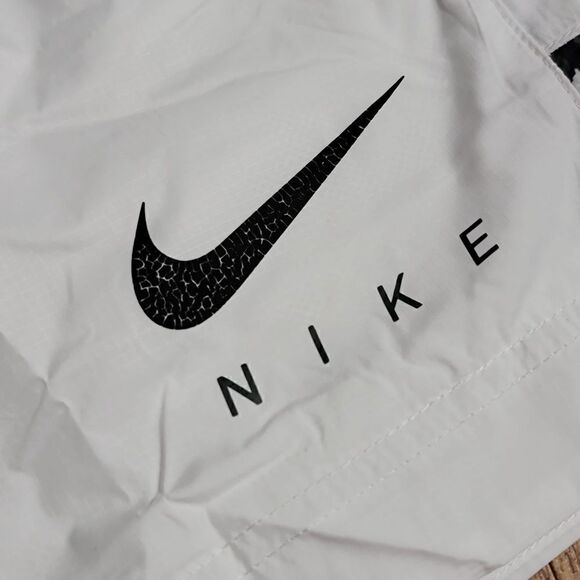 Nike Sportswear NSW Agassi Vibes Women's Casual Shorts White Black DM8302 100 - Picture 9 of 13